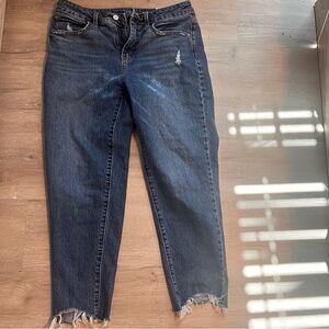 🍒Time and Tru Dark Blue Mid-Rise Jeans size 8